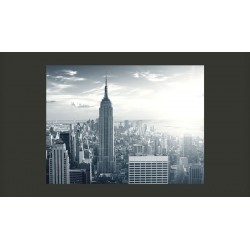 Fotomural Vista de Manhattan al Amanecer