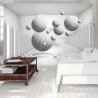 Fotomural Balls in White