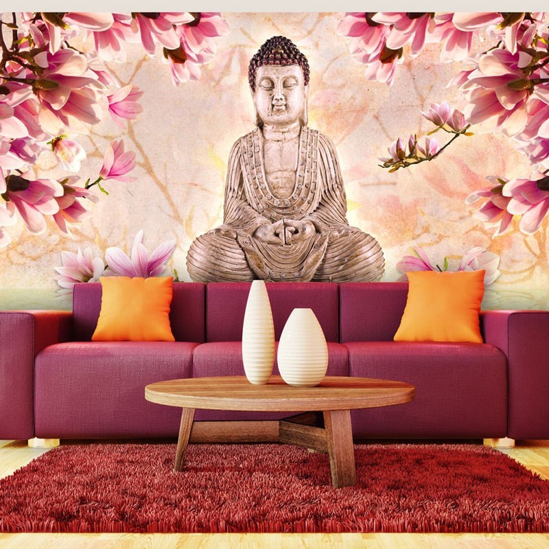 Buda con Magnolias