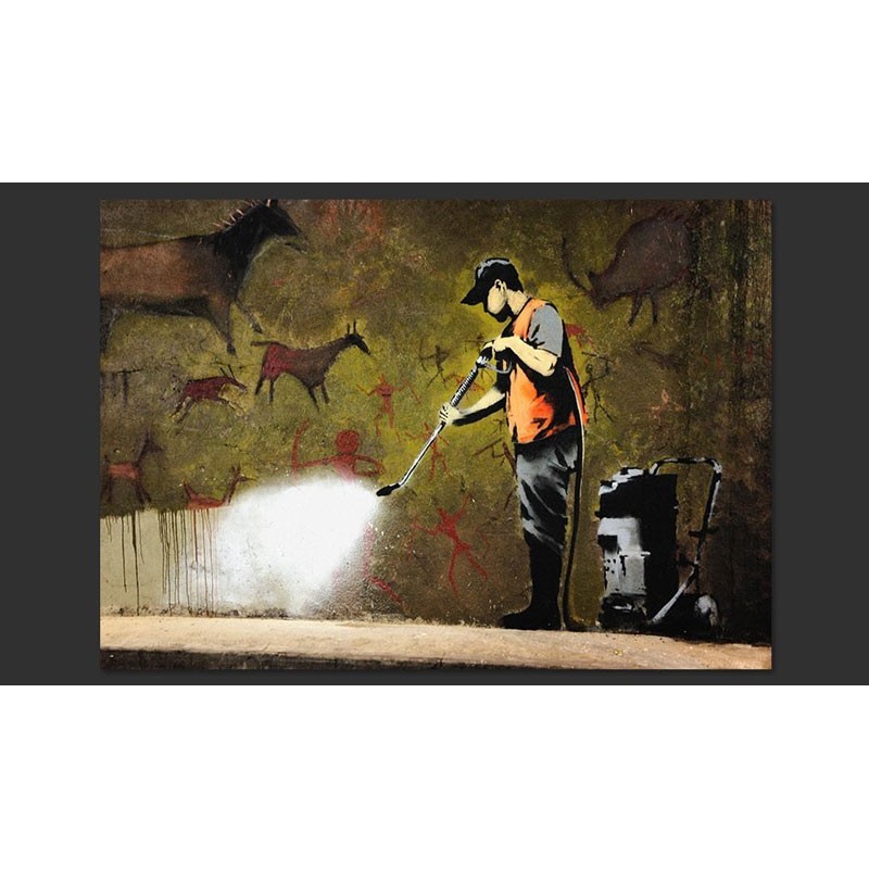 Banksy - Cave Painting