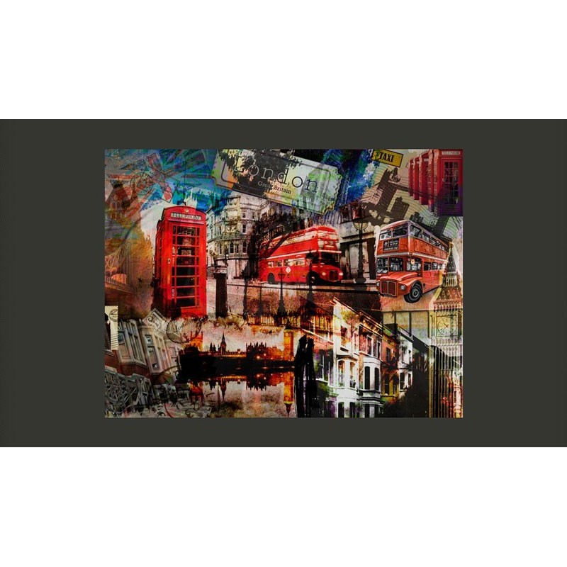Londres, Collage Abstracto