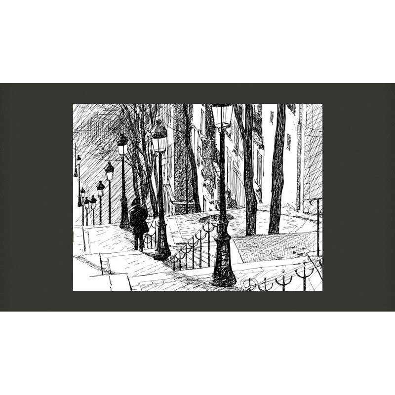 Dibujos de Montmartre, París (II)