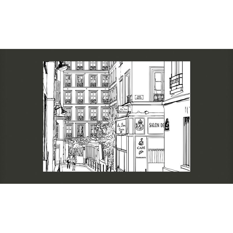Dibujos de Calles Parisinas