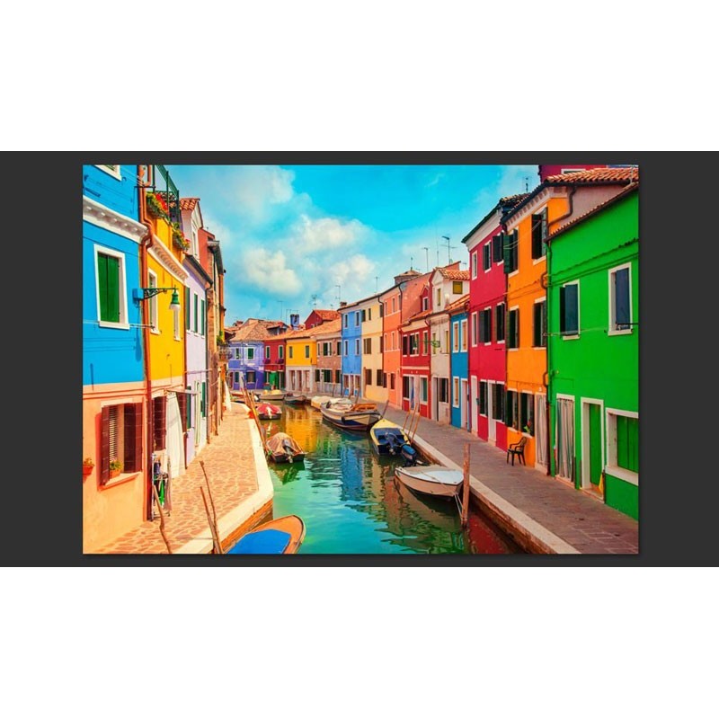 Canal de Burano, Venecia
